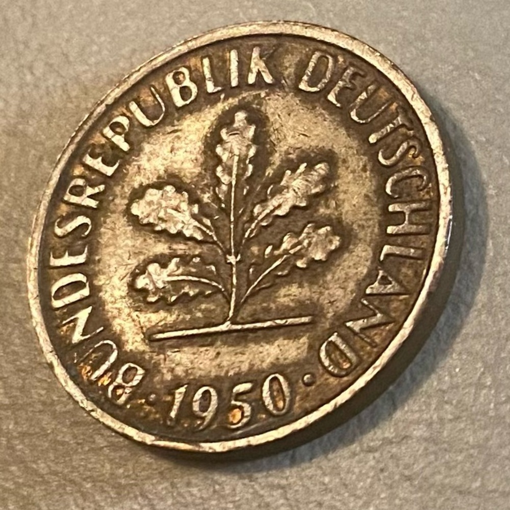 1900A, 1911A, 1926D, 1941D, & 1950D German Coin Collection - Picture 10 of 10